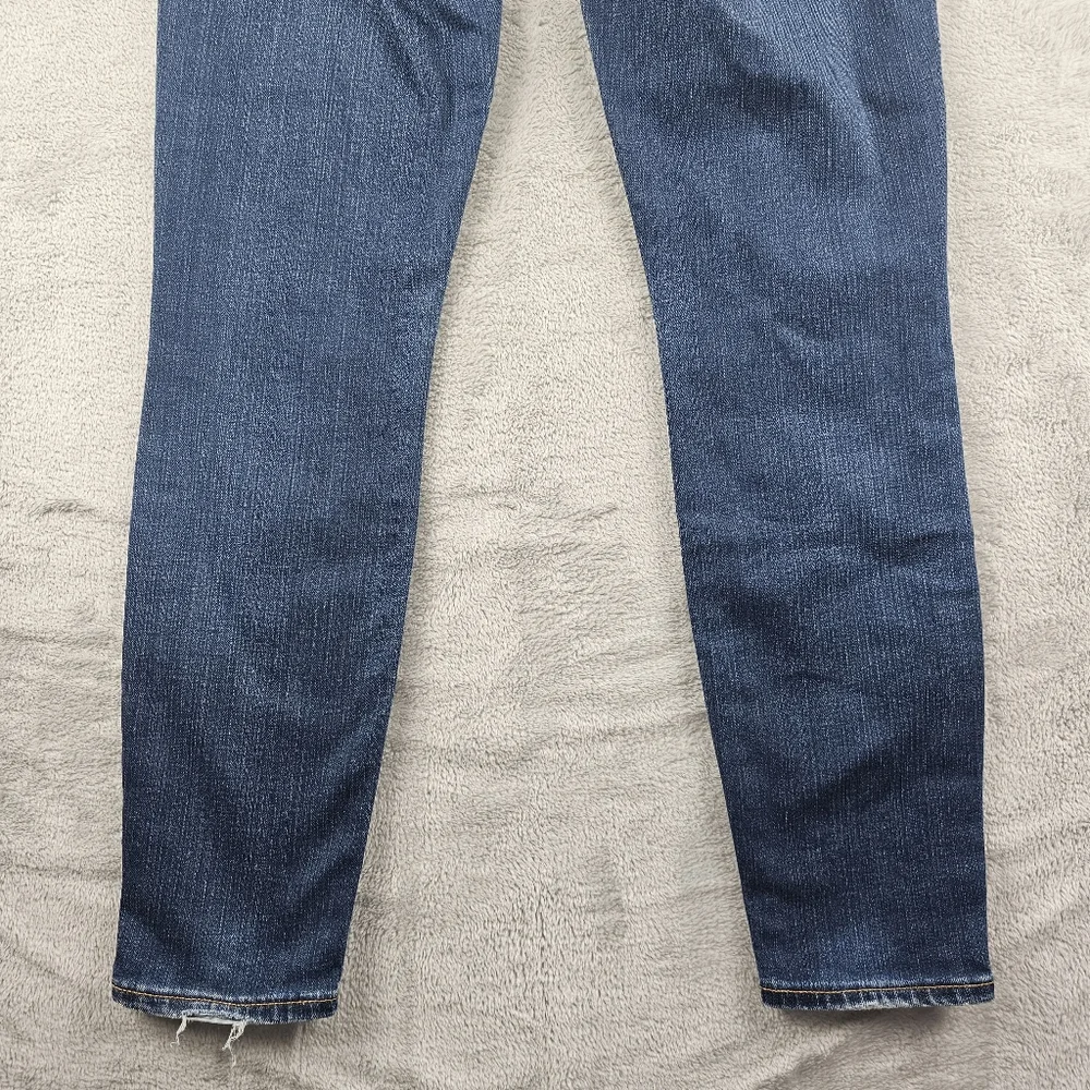 J. Crew Toothpick Ankle Blue Denim Jeans Womens Size 27 - Picture 12 of 12